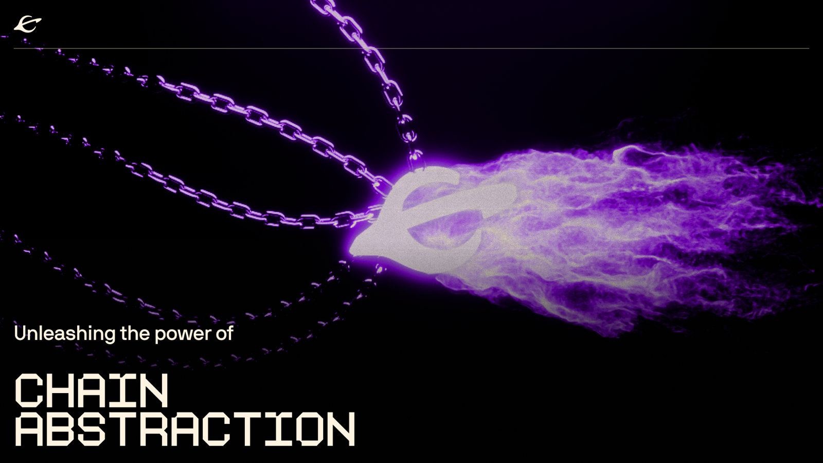 Chain abstraction campaign graphic