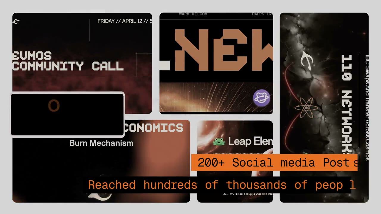 One year of Evmos: a recap of the campaigns