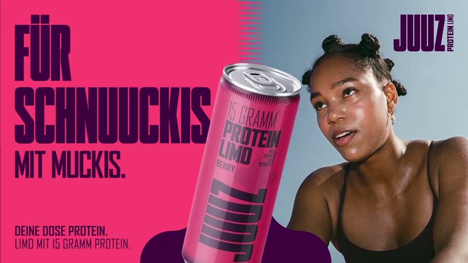 JUUZ awareness poster, Berry, 16:9