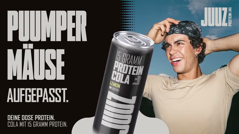 JUUZ awareness poster, Cola, 16:9