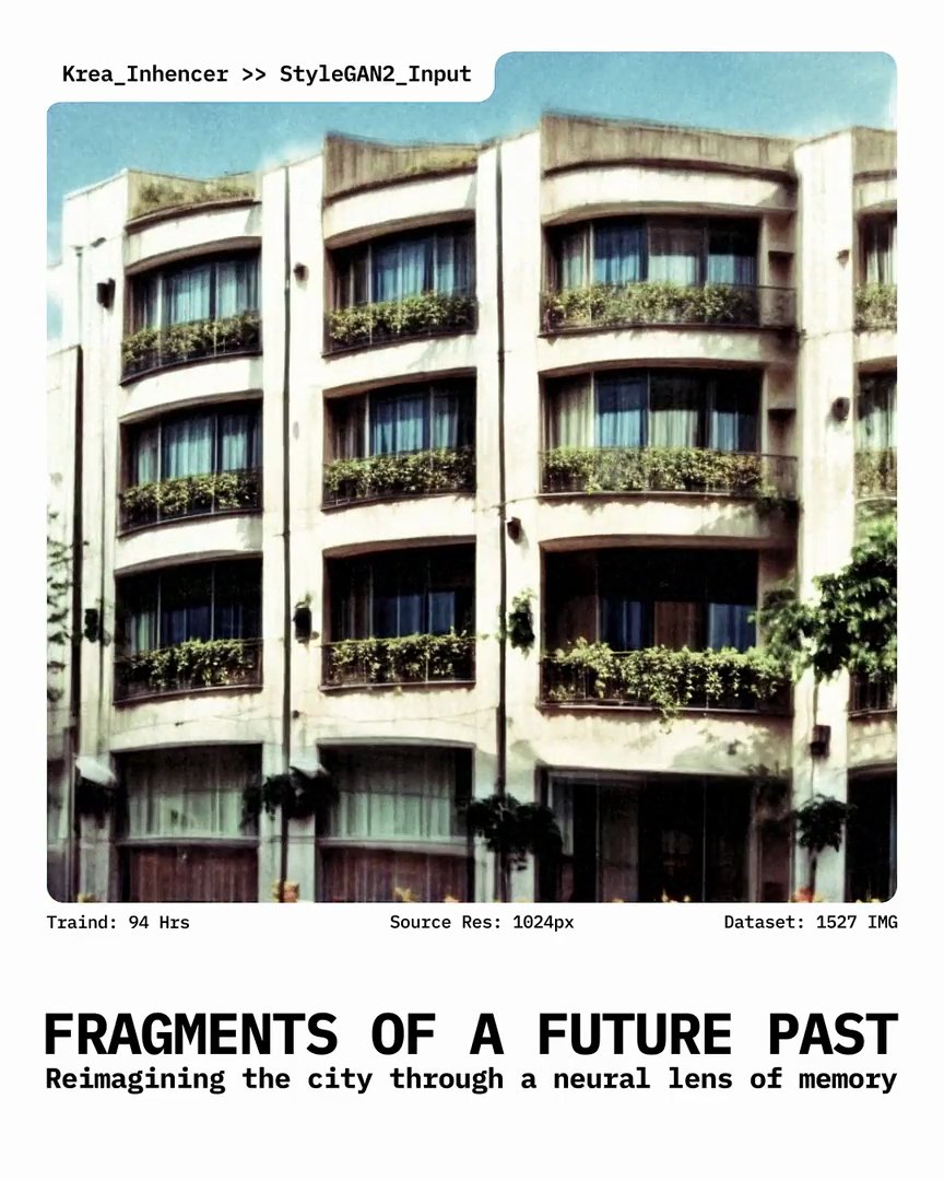 One dreamt building in three versions, side by side